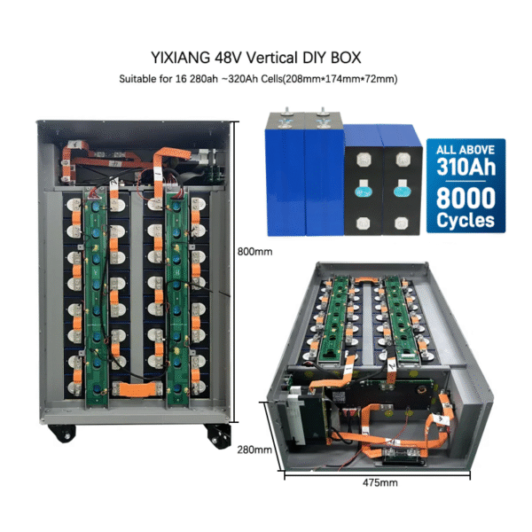 Magazyn energii 16kWh w obudowie stojącej Yixiang z JK BMS - obrazek 6